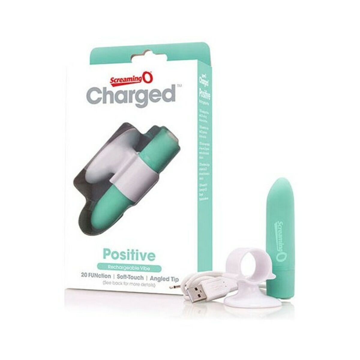 Vibrátor The Screaming O Charged Zöld